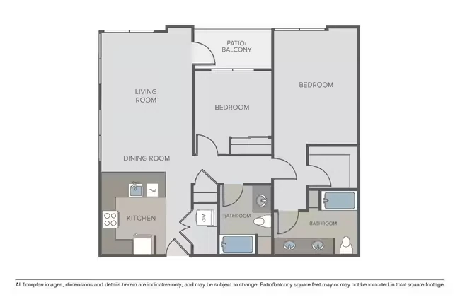 Unit 2611 2611 floor plan